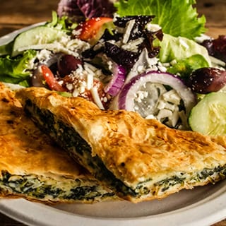 Spinach Pie Dinner