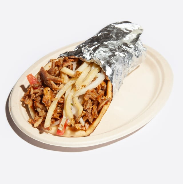 Authentic Pork Gyro.