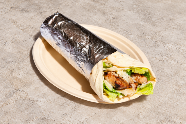 Chicken Caesar Wrap.