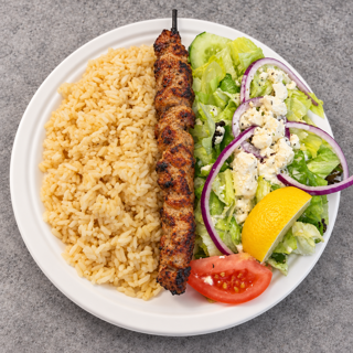 Pork Kabob Lunch