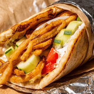 Vegetarian Gyro