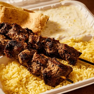 Lamb Kabob Dinner